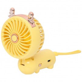 Handheld Fan Portable Mini Fan USB Fan Hand Fan Personal Foldable Handheld Fan With 3 Wind Speeds And Rechargeable Battery For Travel Office Home Outdoor Indoor
