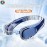 Portable Neck Fan Mini Wireless Fan Bladeless USB Rechargeable Sports Cooling Fan For Outdoor Sports Travel High-end Brushless Motor Silicone Halter Fan