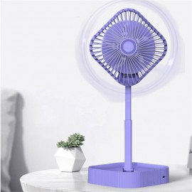 Portable Lifting Rotating Small Fan Desktop Electric Fan Usb Wire Powered Light Weight Easy To Carry For Home Office And Travel
