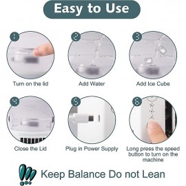 Portable Air Conditioner Fan 4 in1 Desktop Cooling Fan with 4 Wind Speed & 2 Spray Modes 7 Colors LED Light & 2-8H Timer 700ml Large Watertank High-Efficiency Cooling Fan for Room Office Bedroom