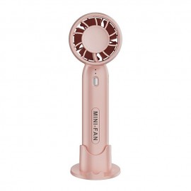 USB Rechargeable Small Fan Mini Handheld Portable Cooler Charging Outdoor Desktop Office Dormitory Household Student Desk Fan
