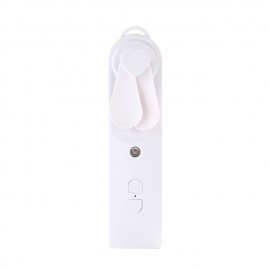 Portable 2 In 1 Mini Fan Humidifier USB Rechargeable Handheld Fan Water Spray Mist Fan Face Steamer Air Conditioner for Outdoor

