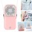 Hanging Neck Fans Mini Portable Folding USB Small Fan Mute Portable Handheld Desktop Multi Function Charge Fan