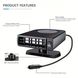 Car Heater Speed Hot Fan Car Electric Heater Large Truck Car Heater Car Defrosting Defogger
