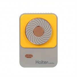 Leafless Neck Fan With Hanging Strap Portable Electric Handheld USB Charging Small Fan Suitable For Outdoor Sports Fitness Travel
