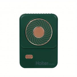 Leafless Neck Fan With Hanging Strap Portable Electric Handheld USB Charging Small Fan Suitable For Outdoor Sports Fitness Travel
