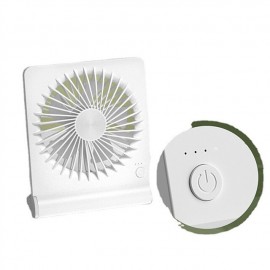 Small Desk Fan 2000mAh Rechargeable USB Fan Battery OperatedUltra Quiet Strong Wind 3 Speeds & aboutLonger Working 180Foldable Mini Desktop Fan for Home Office Travel Outdoor-Blue
