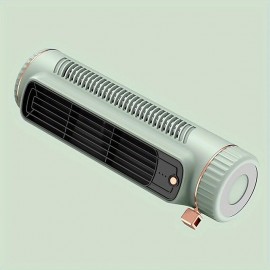 Cool Down with This Air-Conditioned USB Desktop Fan - Multi-Functional Vertical & Horizontal Dual-Use!