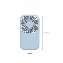 Mini Portable Pocket Fan Cool Air Hand Held Cooling Rechargeable Mini Air Cooler Mini Fans Outdoors Desktop Summer Use
