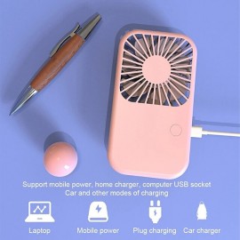Mini Portable Pocket Fan Cool Air Hand Held Cooling Rechargeable Mini Air Cooler Mini Fans Outdoors Desktop Summer Use
