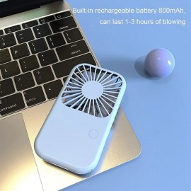 Mini Portable Pocket Fan Cool Air Hand Held Cooling Rechargeable Mini Air Cooler Mini Fans Outdoors Desktop Summer Use
