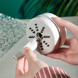 Desk Vacuum Cleaner MiniCrumb VacuumKeyboard CleanerUSB Charging Detachable DesignCordless 360Cute Mini Vacuum For DeskLaptopTable
