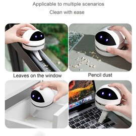 Desk Vacuum Cleaner MiniCrumb VacuumKeyboard CleanerUSB Charging Detachable DesignCordless 360Cute Mini Vacuum For DeskLaptopTable

