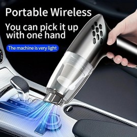 28000Pa Wireless Car Vacuum Cleaner High Suction Cordless Handheld Auto Vacuum Home & Car Dual Use Mini Portable Vacuum Cleaner