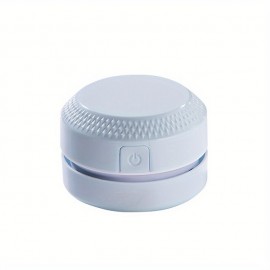 Mini Desktop Vacuum Cleaner And AAA Batteries(NOT Including) Powered Keyboard Cleaner Crumbs Confetti Dust Hair For Home School Office 2 Colors
