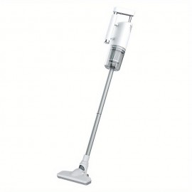 1pc Vacuum Cleaner Wireless Handheld High Power Stick-Vacuum Cleaner With Floor Brush,Lightweight Rechargeable Electric Brooms,Powerful Suction 4-in-1 Portable Bagless Mini Hand Vac For Car Home Sofa Pet Hair Hard Wood Floor Carpet Cleaning Supplies