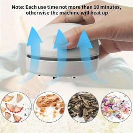 USB Rechargeable Wireless Handheld Vacuum Cleaner Mini Convenient Desk Vacuum Cleaner For Office-C120 Gift For Birthday/Easter/President's Day/Boy/Girlfriends
