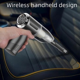 Portable High-Power Vacuum Cleaner - Perfect for Travel & Detailing Kit Essentials!