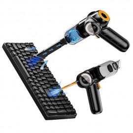 Multifunction Car Vacuum Cleaner 2 In 1 Car Portable Handheld Car Small Mini Vacuum Cleaner High Power Dust Remover Outdoor Pump For Car Home