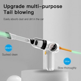 Multifunction Car Vacuum Cleaner 2 In 1 Car Portable Handheld Car Small Mini Vacuum Cleaner High Power Dust Remover Outdoor Pump For Car Home