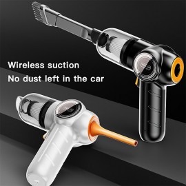 Multifunction Car Vacuum Cleaner 2 In 1 Car Portable Handheld Car Small Mini Vacuum Cleaner High Power Dust Remover Outdoor Pump For Car Home