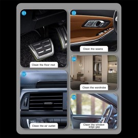 Multifunction Car Vacuum Cleaner 2 In 1 Car Portable Handheld Car Small Mini Vacuum Cleaner High Power Dust Remover Outdoor Pump For Car Home