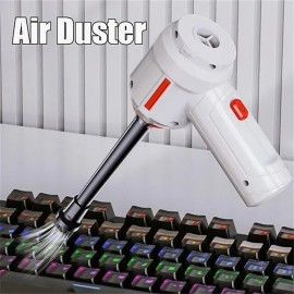 4-in-1 New Cordless Car Vacuum Cleaner Blowing and Sucking Multifunctional Strong Suction Mini Wireless Car Vacuum Cleaner Handheld Air Duster Wet Dry Use for Home Office Car Cleaning Pet Hair Cleanin