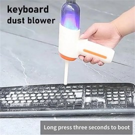 New Wireless Car Vacuum Cleaner Mini Portable Multifunctional Vacuuming/Blowing/Inflating/UV Lamp 20000PA Strong Suction Cordless Handheld Vacuum Cleaner Air Dust Collector Desktop Auto for Car Home
