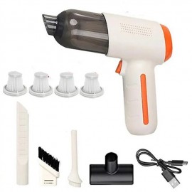 New Wireless Car Vacuum Cleaner Mini Portable Multifunctional Vacuuming/Blowing/Inflating/UV Lamp 20000PA Strong Suction Cordless Handheld Vacuum Cleaner Air Dust Collector Desktop Auto for Car Home
