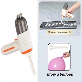 New Wireless Car Vacuum Cleaner Mini Portable Multifunctional Vacuuming/Blowing/Inflating/UV Lamp 20000PA Strong Suction Cordless Handheld Vacuum Cleaner Air Dust Collector Desktop Auto for Car Home
