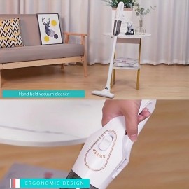 High-power Handheld Wet & Dry Cordless Vacuum Cleaner Lightweight Household Stick Vacuum With Strong Suction Portable Rechargeable Handheld Vacuum For Hard Floor Stairs Sofa Home Car Outdoor Tents P