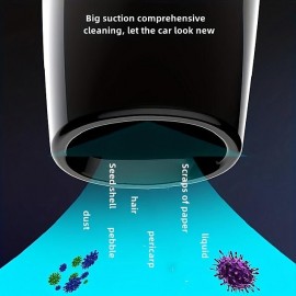 Car Vacuum Cleaner Car Household Car Wet And Dry Small Powerful High Power Vacuum Cleaner Wireless Handheld Long Battery Life Vacuum Cleaning