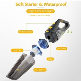 USB Rechargeable Wireless Car Vacuum Cleaner Household Vacuum Cleaner Handheld Auto Vacuum Cleaner
