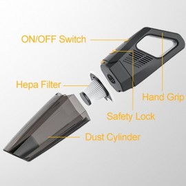 USB Rechargeable Wireless Car Vacuum Cleaner Household Vacuum Cleaner Handheld Auto Vacuum Cleaner
