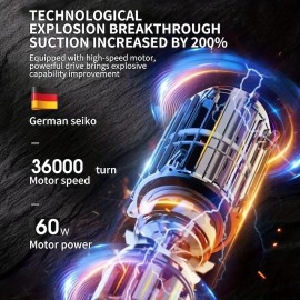 The On-board Vacuum Cleaner Ultra-powerful High-suction Car Multi-scene Uses The Small Mini Hand-held Multi-functional Portable
