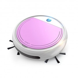 4 IN 1 Function Strong Suction  New Smart Sweeping Robot Automatic Vacuum Cleaner Powerful Dust Catcher with UV Sterilization Function for Home Office Floor Garbage & Dirt Cleaning