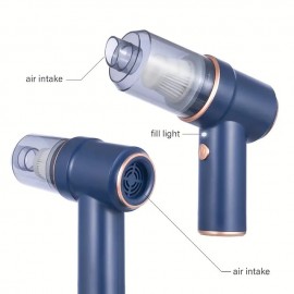 Wireless Car Vacuum Cleaner High Power Air Blower Duster With Compressed Air & Charging for Home & Office
