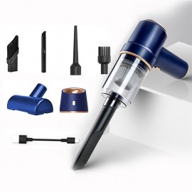 Wireless Car Vacuum Cleaner High Power Air Blower Duster With Compressed Air & Charging for Home & Office
