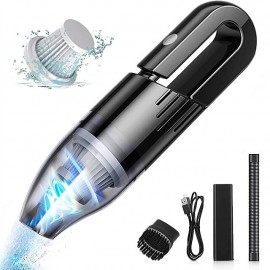 Portable Mini Wireless Car Vacuum Cleaner USB Home Vacuum Cleaner Handheld Dual Use 6000Pa 120W Cordless Auto Cleaner

