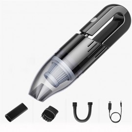 Portable Mini Wireless Car Vacuum Cleaner USB Home Vacuum Cleaner Handheld Dual Use 6000Pa 120W Cordless Auto Cleaner
