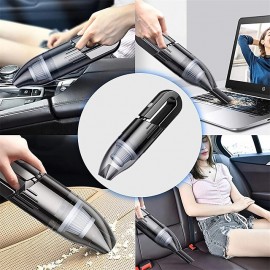 Portable Mini Wireless Car Vacuum Cleaner USB Home Vacuum Cleaner Handheld Dual Use 6000Pa 120W Cordless Auto Cleaner
