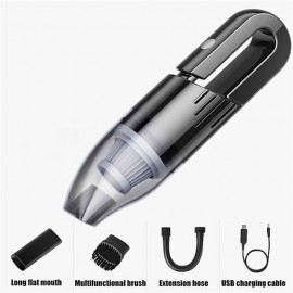 Portable Mini Wireless Car Vacuum Cleaner USB Home Vacuum Cleaner Handheld Dual Use 6000Pa 120W Cordless Auto Cleaner
