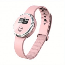 Q10 Ultrasonic Mosquito Repellent Bracelet Children Adult Pregnant Women Outdoor Waterproof Silicone Intelligent Time Drive Midge Watches
