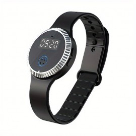 Q10 Ultrasonic Mosquito Repellent Bracelet Children Adult Pregnant Women Outdoor Waterproof Silicone Intelligent Time Drive Midge Watches
