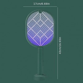Electric Insect Racket  USB Rechargeable Summer Mosquito Swatter Kill Fly Bug Zapper Killer Trap

