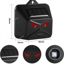 Solar Animal Repeller 120 degree Predator Lights Deterrent for Coyote Fox Raccoon Deer Repellent Devices Outdoor Animal Repeller

