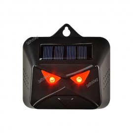 Solar Animal Repeller 120 degree Predator Lights Deterrent for Coyote Fox Raccoon Deer Repellent Devices Outdoor Animal Repeller
