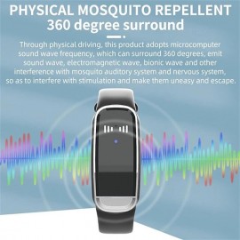 Ultrasonic Mosquitoes Repeller Bracelet Smart Prevent Mosquitoes Wrist Watch Bracelet Anti Mosquitoes Bite Wristband kids gifts

