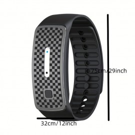 M30 Ultrasonic Mosquito Repellent Anti-mosquito Bracelet For Adult Children, Outdoor Long Life Physical Anti-mosquito Device Muteavailable, Anti-mosquito Silicone Bracelet
