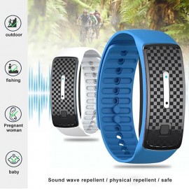 M30 Ultrasonic Mosquito Repellent Anti-mosquito Bracelet For Adult Children, Outdoor Long Life Physical Anti-mosquito Device Muteavailable, Anti-mosquito Silicone Bracelet
